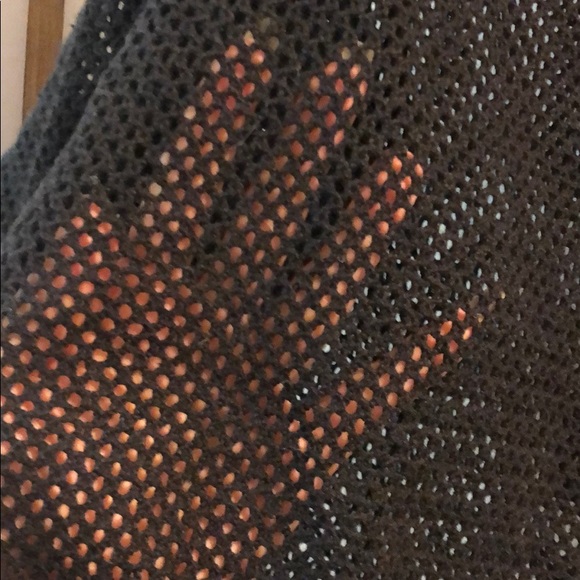 👽COTTON ON/ Slouchy Crochet Mesh Top👽 - Picture 4 of 5